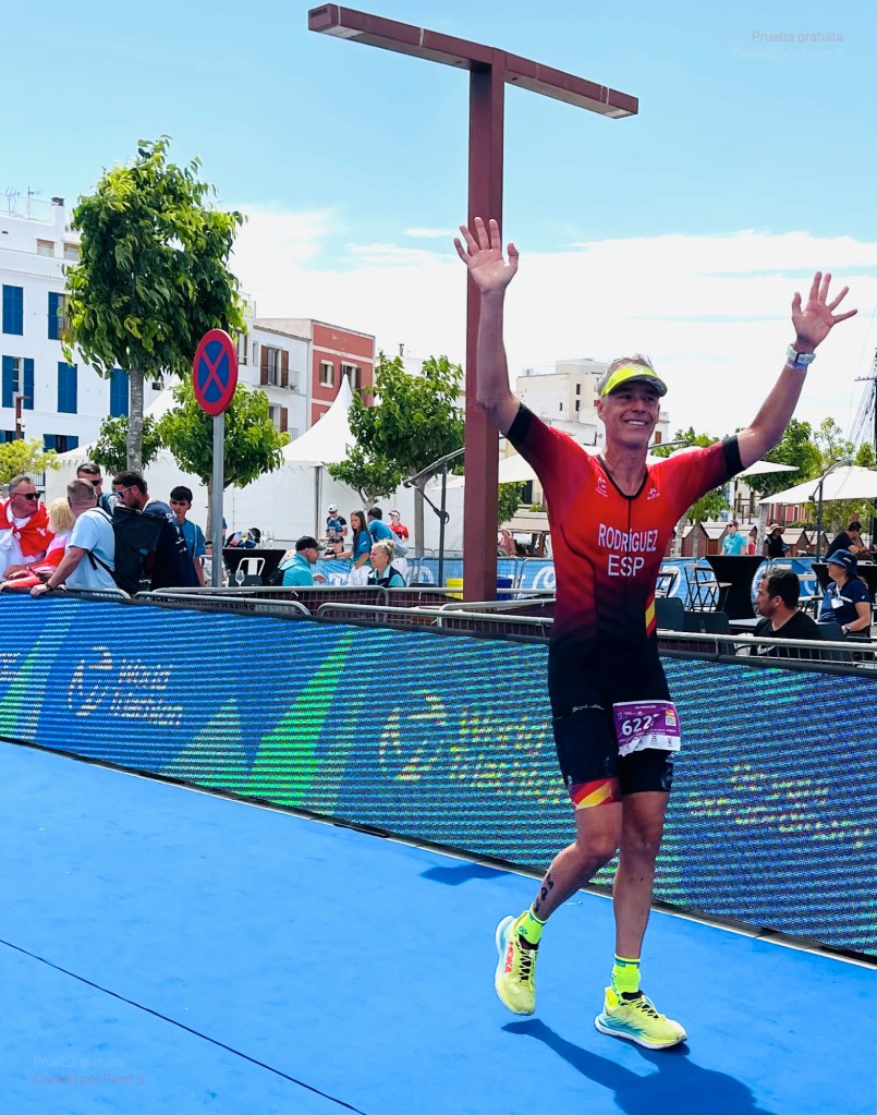 Entrada a meta Mundial 2023 Ibiza